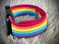 Cacha Silicone Design Band - Rainbow Pride