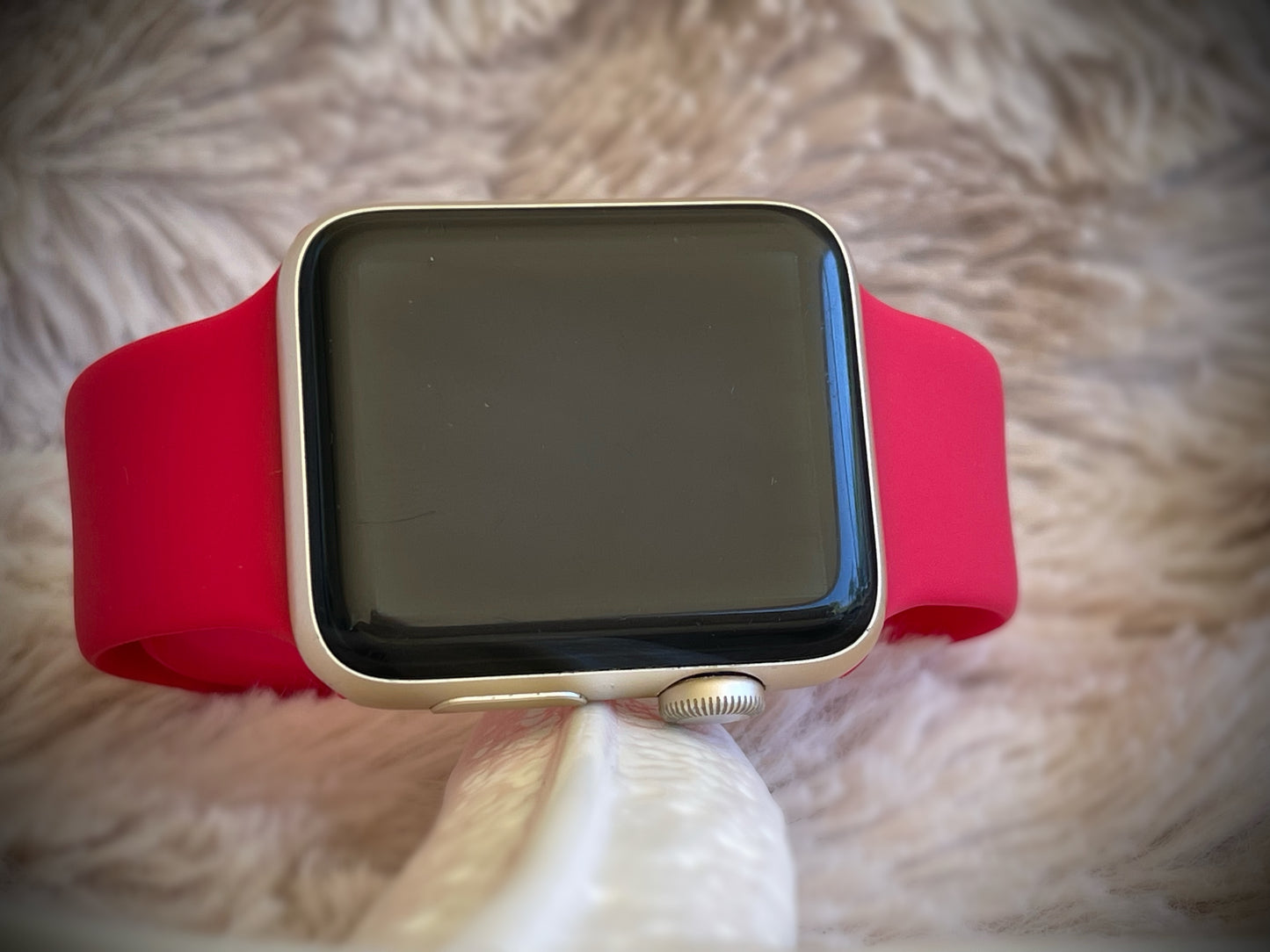Cacha Silicone Band - Red