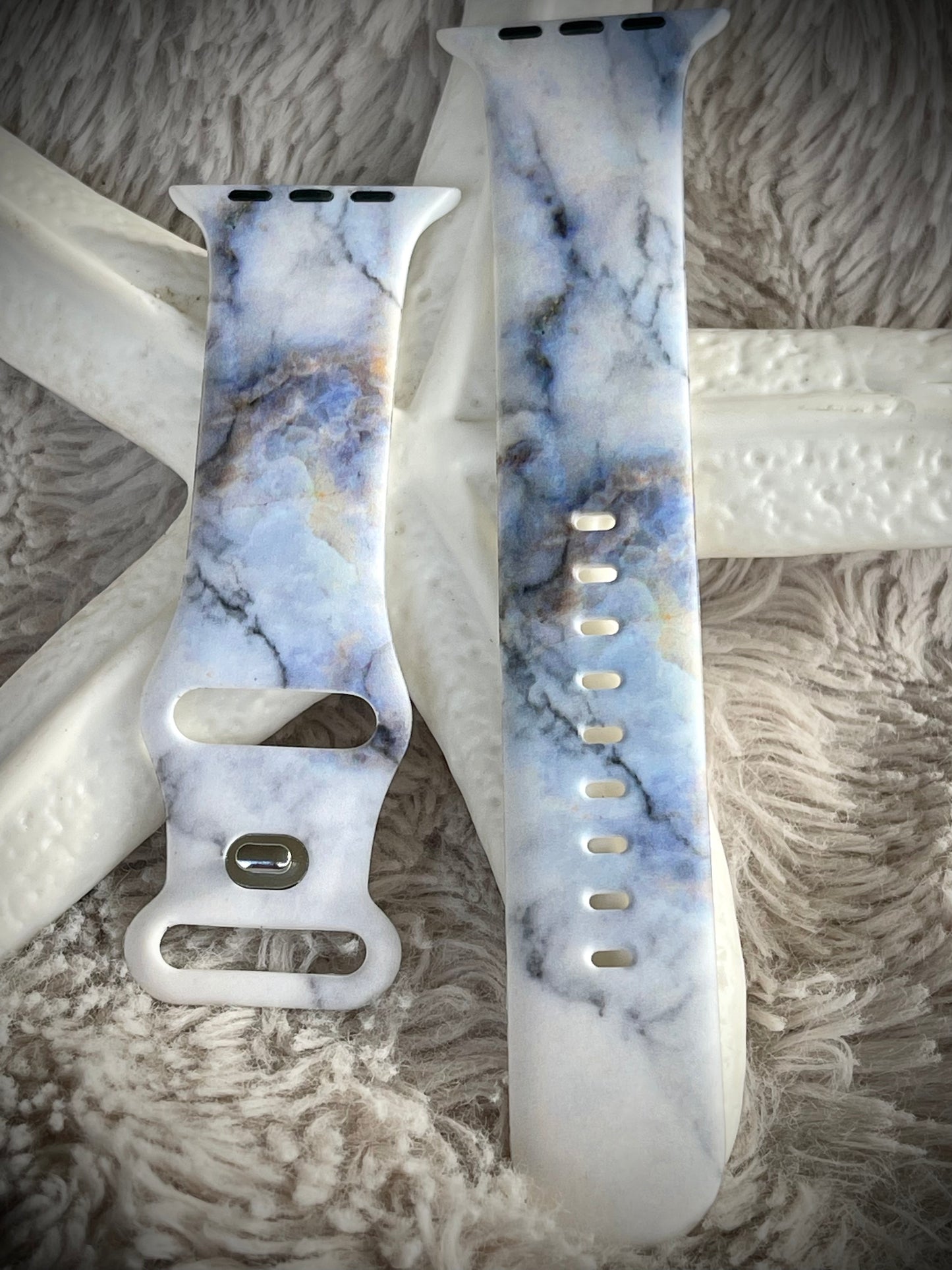 Cacha Silicone Design Band - Slate Marble