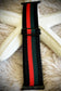 Cacha Nylon Loop Band - Green/Red/Black