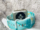 Cacha Silicone Design Band - Blue Marble