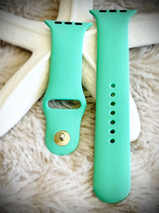 Cacha Silicone Band - Mint Green
